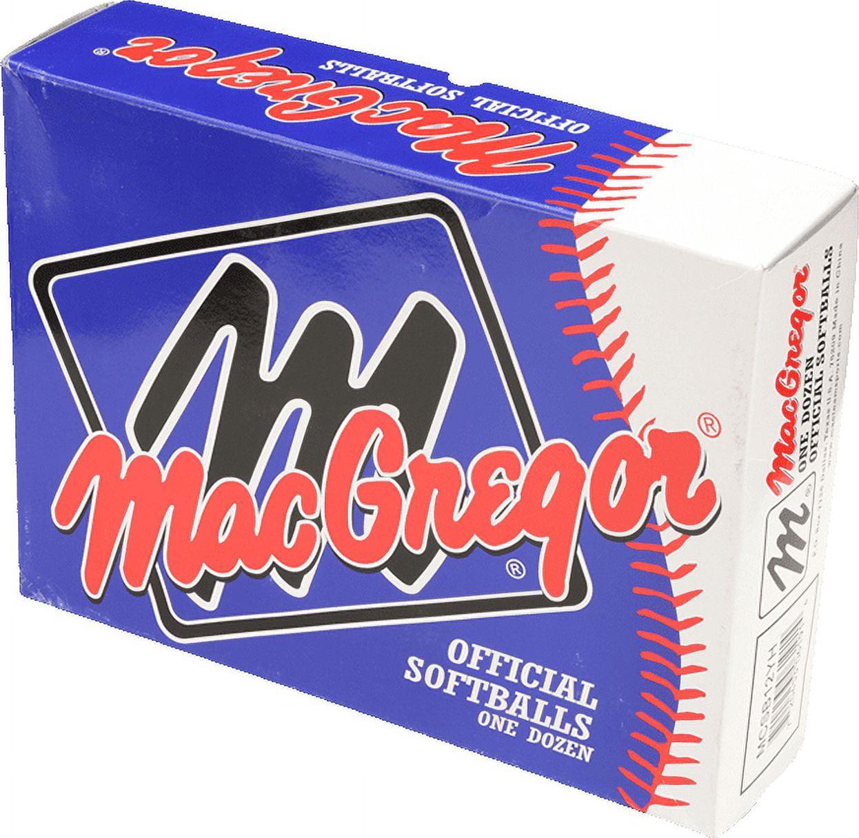 (12 Pack) MacGregor 12" NFHS Fastpitch Softballs - Image 3