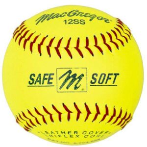 (12 Pack) MacGregor Safe/Soft 12" Training Softballs