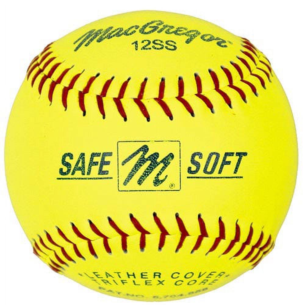 (12 Pack) MacGregor Safe/Soft 12" Training Softballs