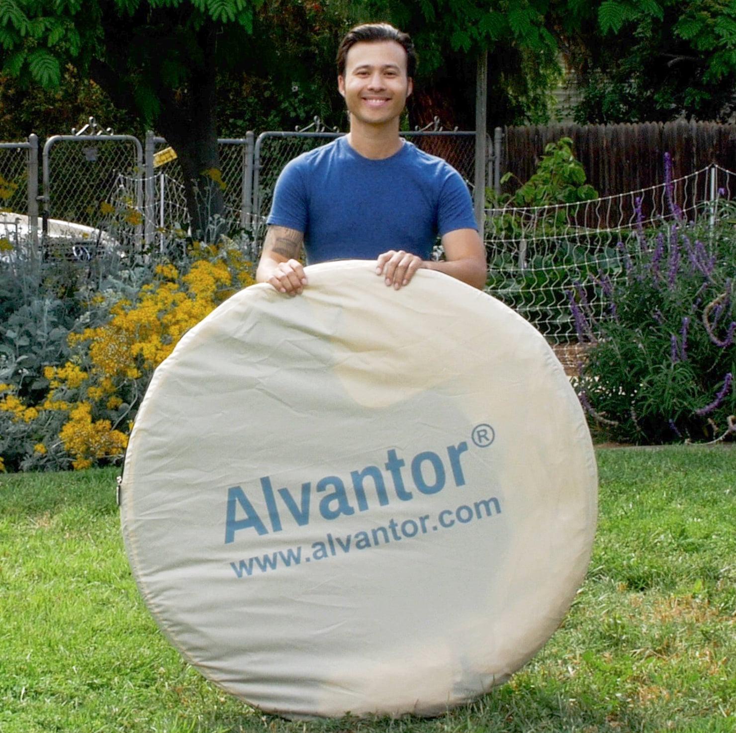 12'x12' Gazebo Pop Up with Mosquito Netting Portable Beige - Image 7