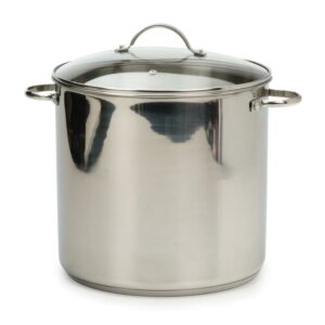 Rsvp International 16 Qt Stockpot, Mirror Finish