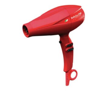 BaBylissPRO Nano Titanium Volare V1 Full-Size Dryer Ferrari-Designed Engine Red