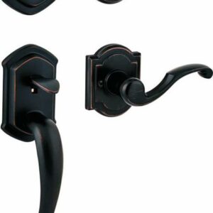 180MDHxMDL ARB 11P SMT RCAL RCS CP Medina Handleset with Madrina - Venetian Bronze