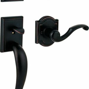 180SPHxSPL SQR 11P SMT RCAL RCS CP Spyglass Handleset with Spyglass - Venetian Bronze