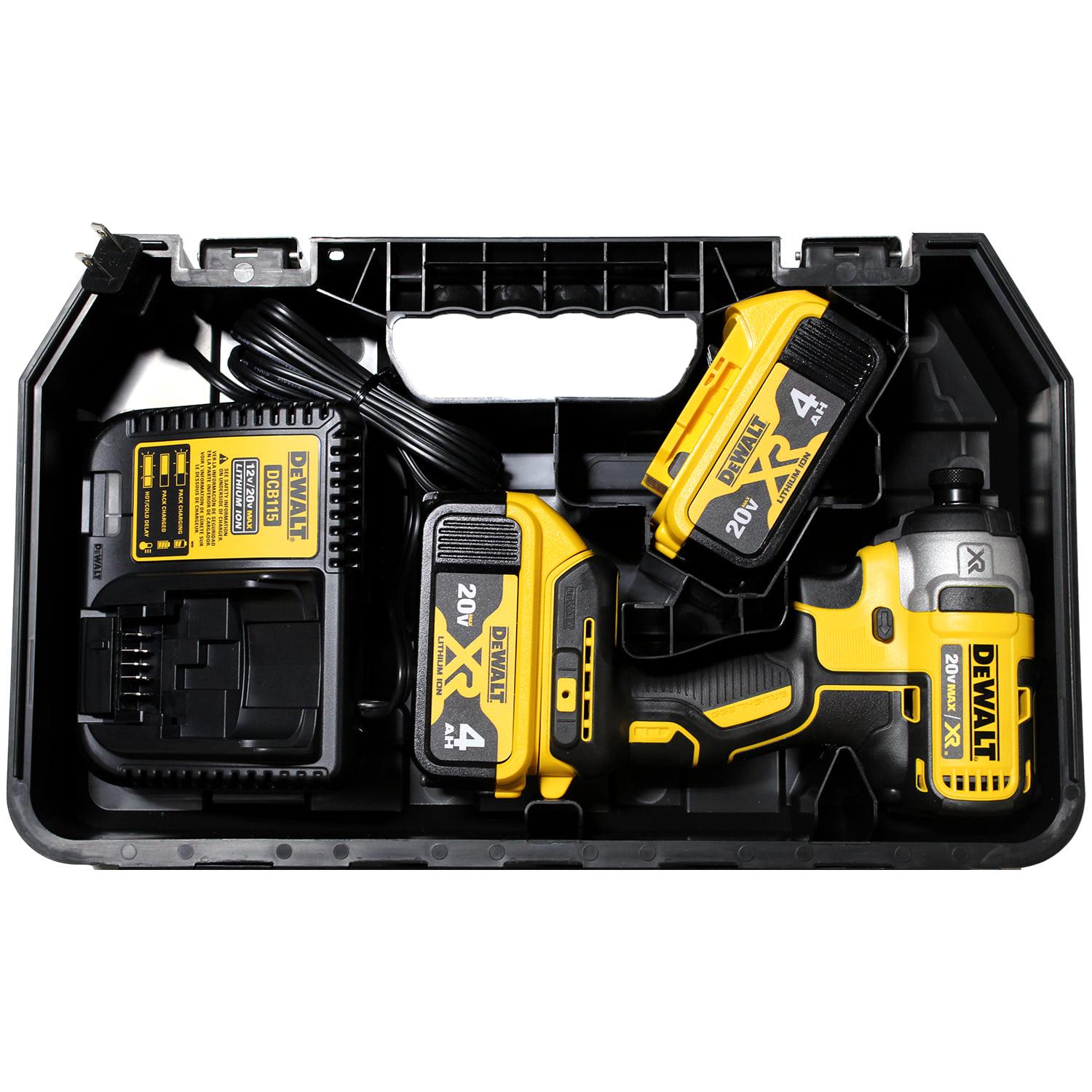 DeWalt 20V MAX BL IMPACT DRIVER KIT 4.0 AH BATTERIES - Image 3
