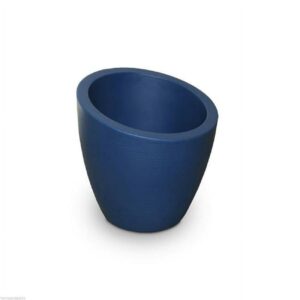 20 in. Modesto Round Planter, Neptune Blue