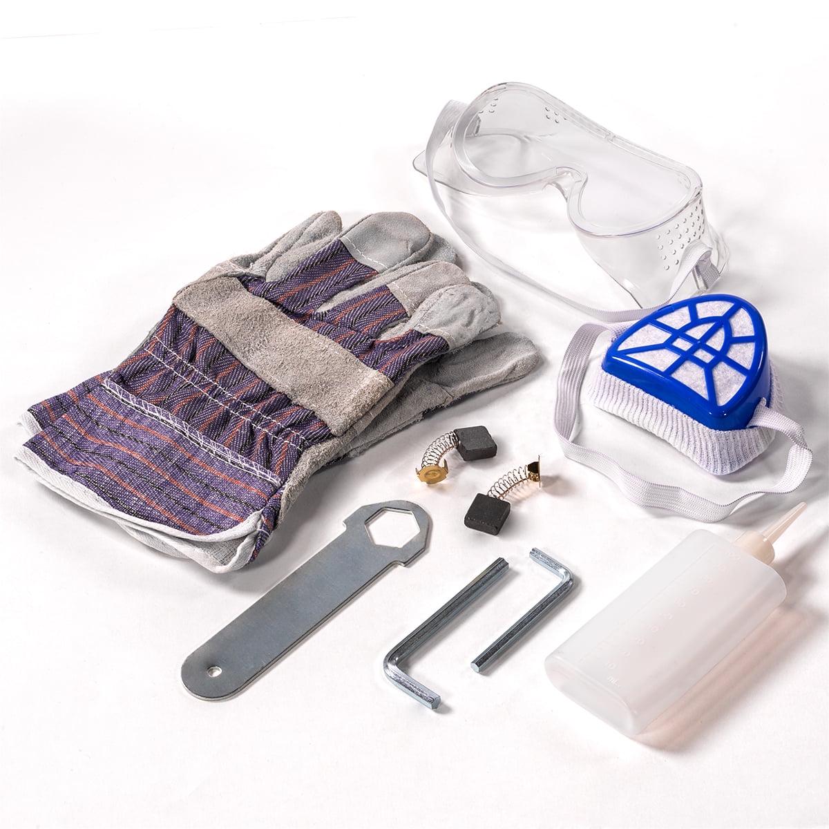 XtremepowerUS Industrial Demolition Jack Hammer with Point and Flat Chisel Bit Carrying Case, Grey - Image 6