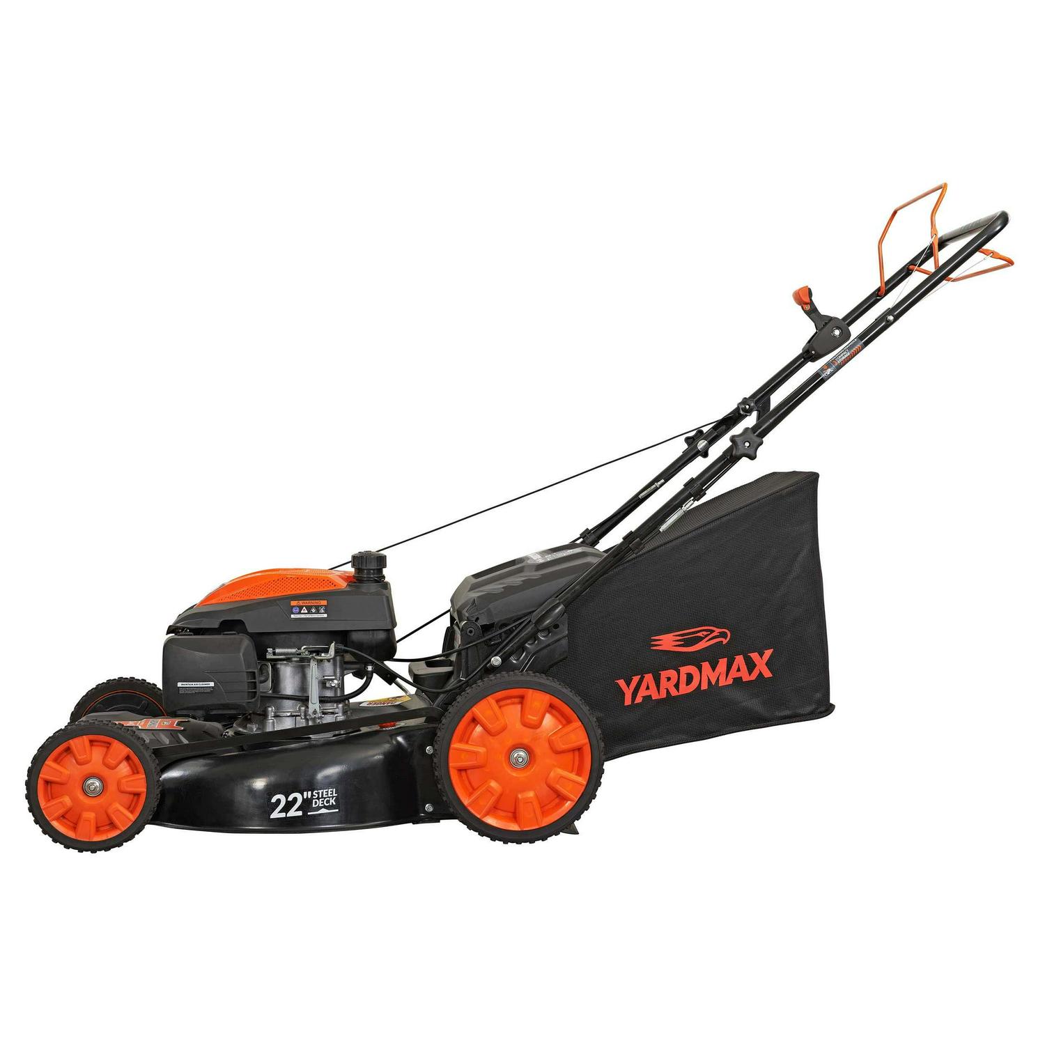 Yardmax 22" Self Propelled Lawn Mower with Seven Cutting Heights - Image 4