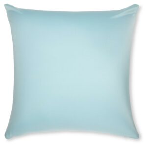 22" x 22" Throw Pillow – Sweat Baby Blue: 1 PCS Luxurious Premium Microbead Pillow With 85/15 Nylon/Spandex Fabric. Forever Fluffy, Outstanding Beauty & Support. Silky, Soft & Beyond Comfortable