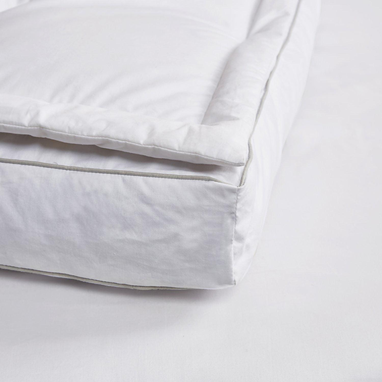 233 Thread Count 3'' White Down Top Featherbed - Image 3