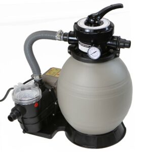 2640 GPH Above Ground Pool Sand Filter Pump with Programmable Timer Swimming Pool Package