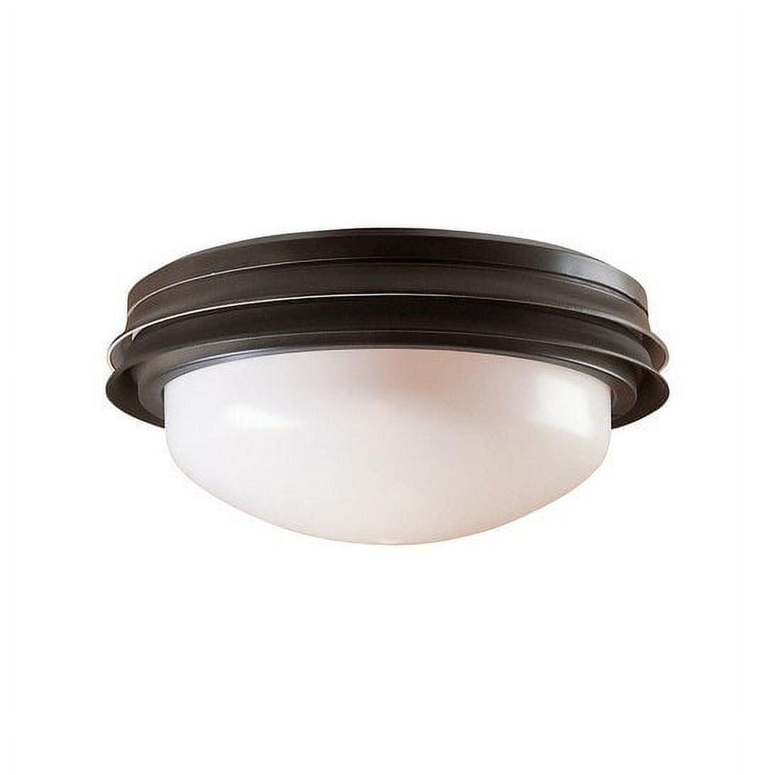 28547-Hunter Fans-Marine II - One Light Outdoor Low Profile Globe Kit-New Bronze Finish - Image 2