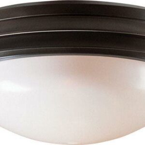 28547-Hunter Fans-Marine II - One Light Outdoor Low Profile Globe Kit-New Bronze Finish