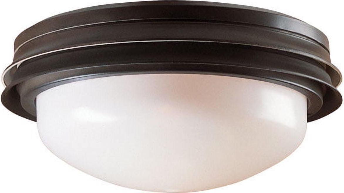 28547-Hunter Fans-Marine II - One Light Outdoor Low Profile Globe Kit-New Bronze Finish