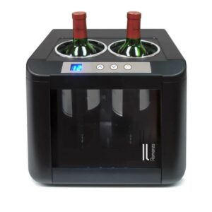 2-Bottle Thermoelectric Open Wine Cooler