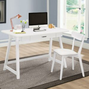 2-piece Writing Desk Set White