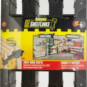 2x4Basics WorkBench Legs with Shelf Links (No Lumber Included)