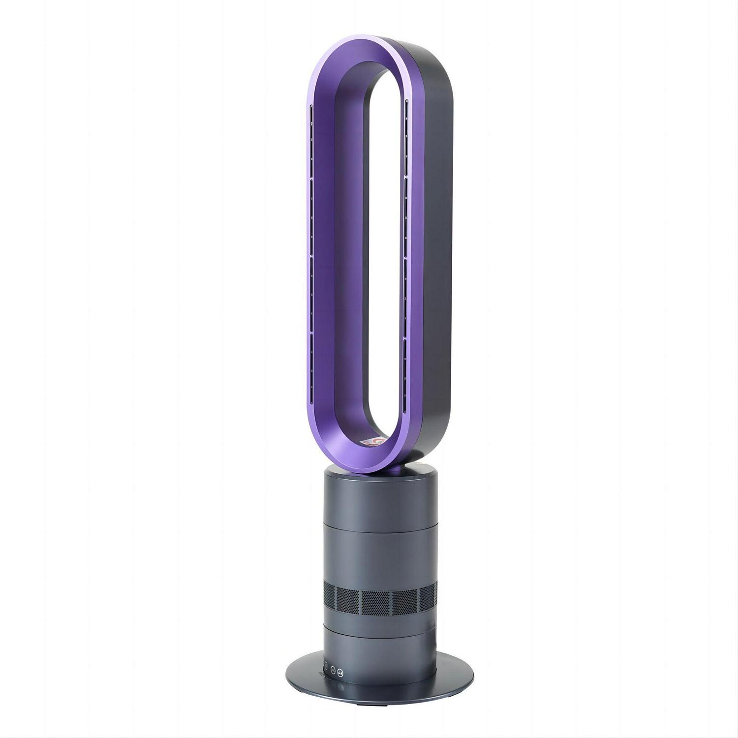 32 inch Bladeless Tower Fan, 9h Timer 10 Speeds With Remote Control, Air Circulator Fan For Home Air Conditioner - Image 2