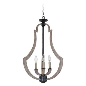 35133-WP-Craftmade Lighting-Winton - Three Light Island -Traditional Installation