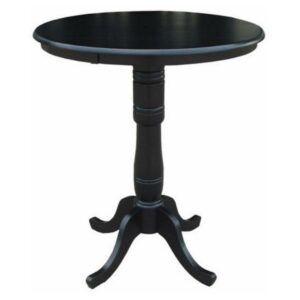 36" Round Top Pedestal Table, 40.9"H