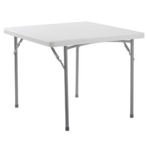 36" x 36" Heavy Duty Folding Table - Speckled Grey