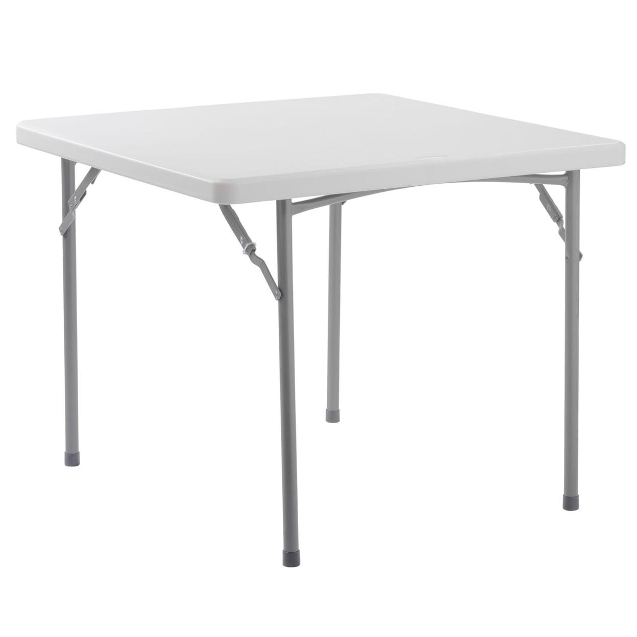 36" x 36" Heavy Duty Folding Table - Speckled Grey