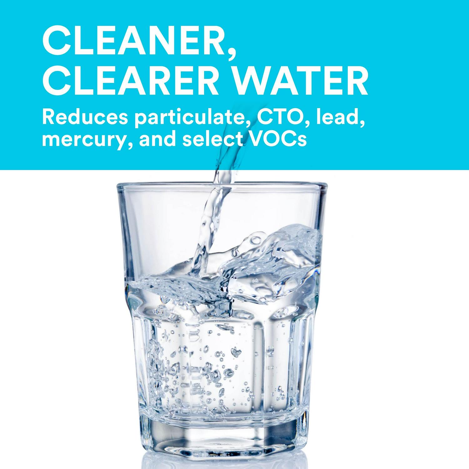 3M Aqua-Pure AP Easy C-Complete Under Sink Dedicated Faucet Replacement Water Filter Cartridge, Use with AP Easy Complete sytem - Image 2