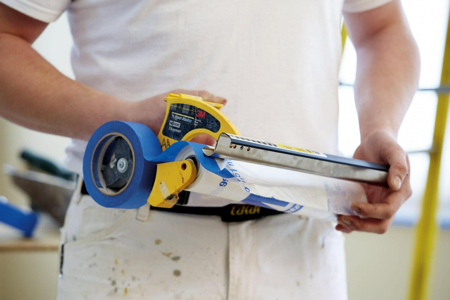 3M Hand-Masker Masking Film & Tape, Job Prep, Paint Supply, M3000-PAK-SC, 1 Kit - Image 12