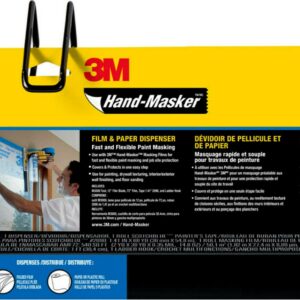3M Hand-Masker Masking Film & Tape, Job Prep, Paint Supply, M3000-PAK-SC, 1 Kit