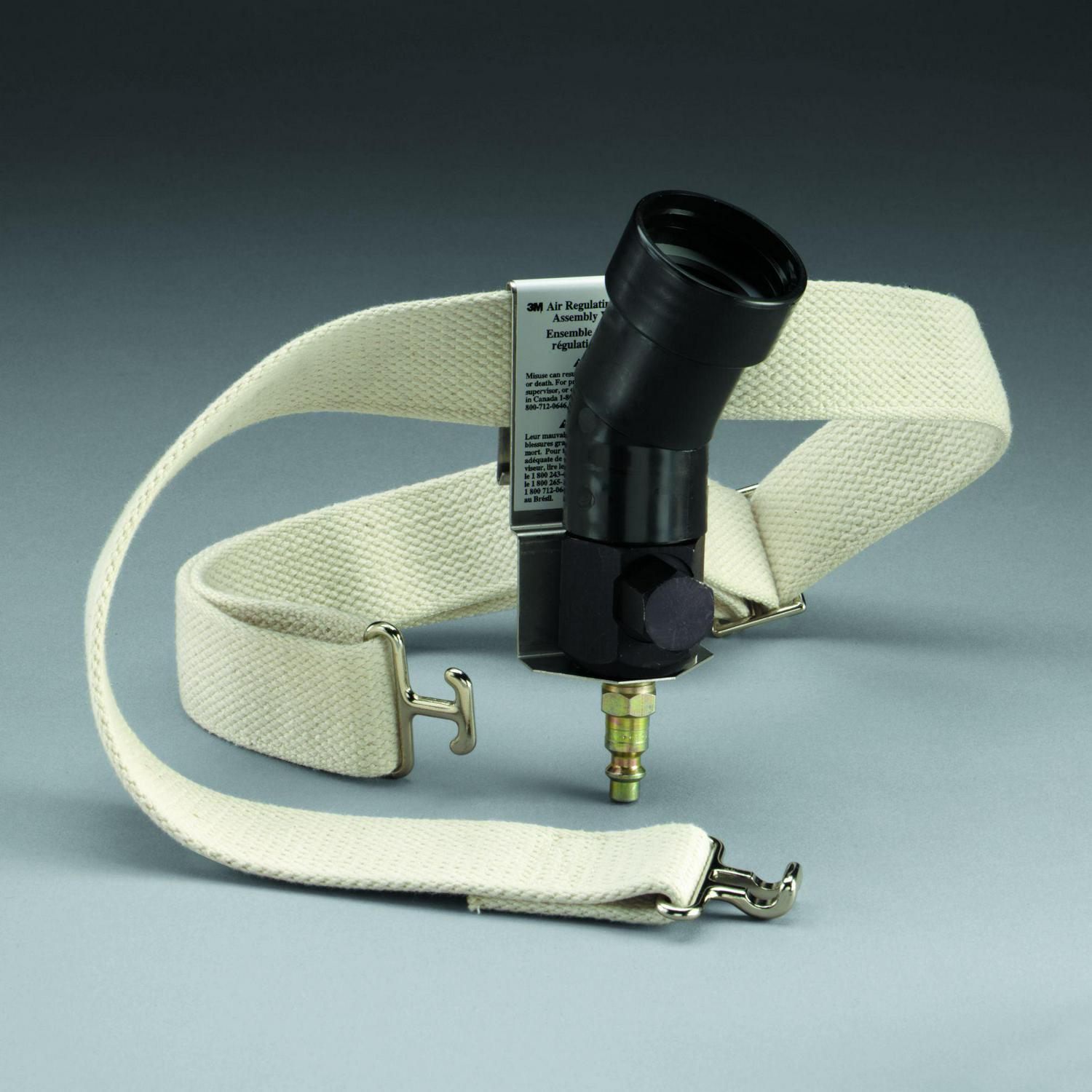 3M High Pressure Versaflo Air Regulating Valve Assembly (Includes Valve And Waist Belt For Use With Supplied Air System) - Image 2