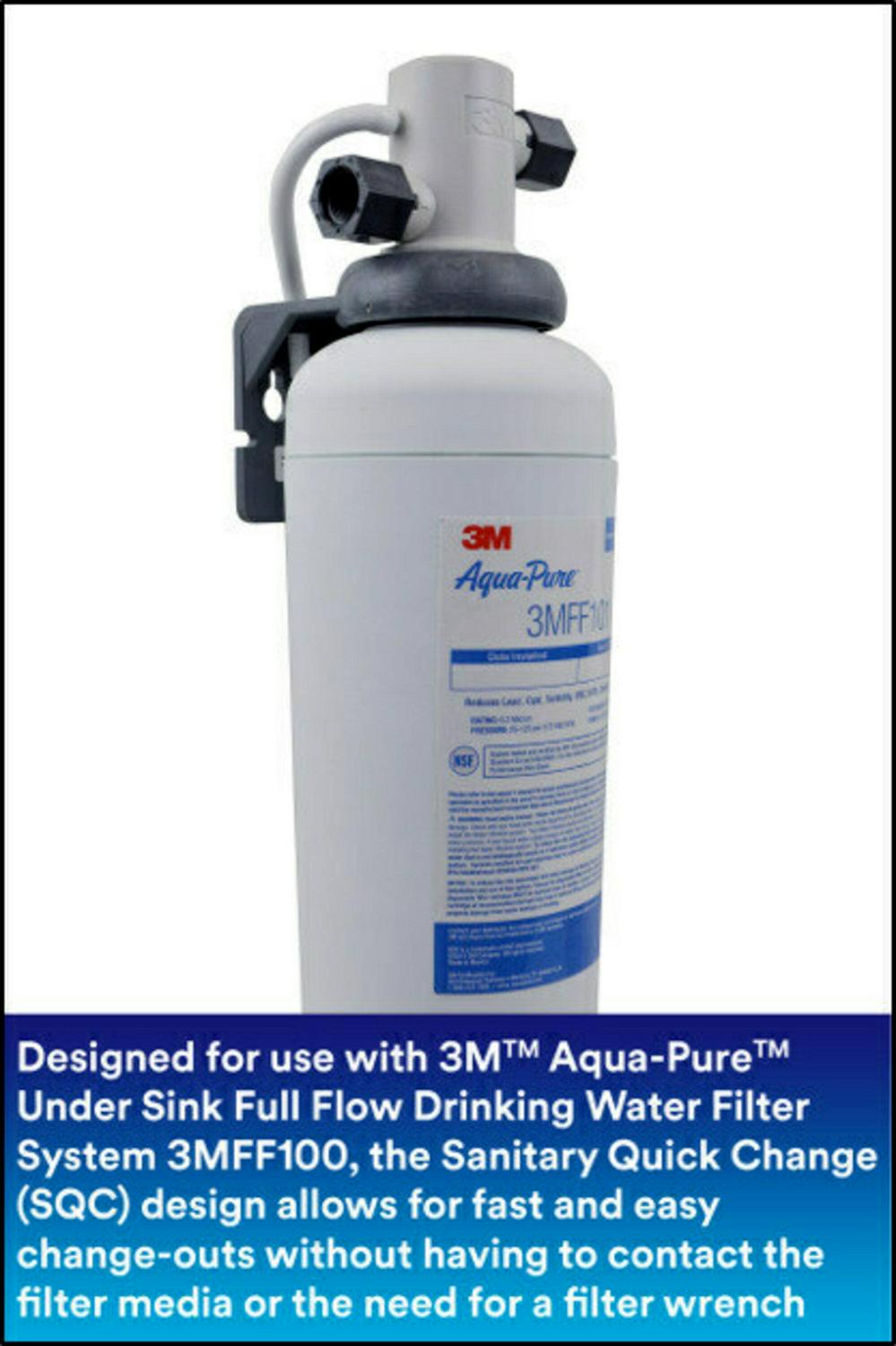 3M™ Aqua-Pure™ AP900 Series Whole House Water Filtration System AP904, Sanitary Quick-Change - Image 3