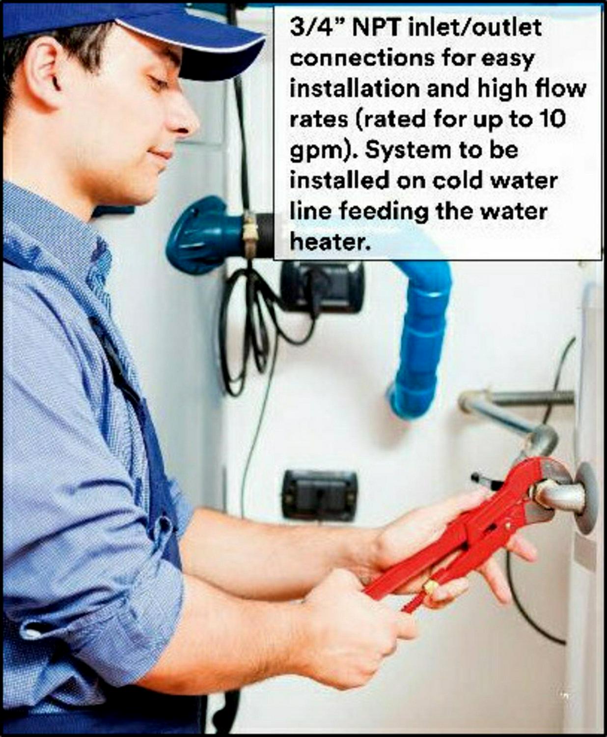 3M™ Aqua-Pure™ Whole House Scale Inhibition Water Treatment System AP430SS, AP43011 - Image 7