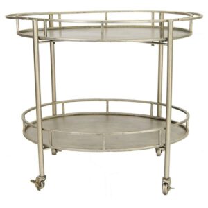 3R Studios Two Tier Bar Cart