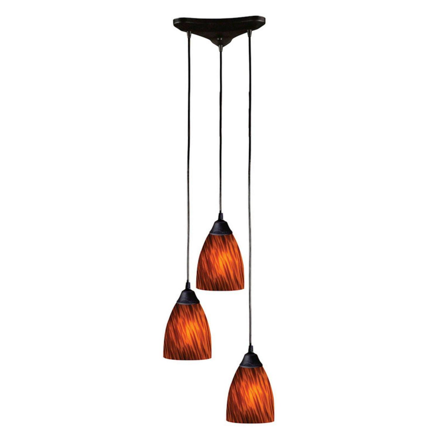3 Light 406-3ES Cluster Pendant