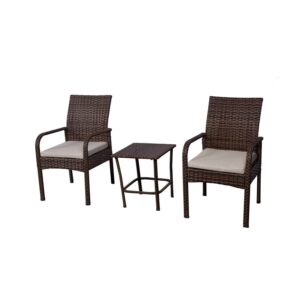 Sonoma 3- Piece Conversation Sets, Beige