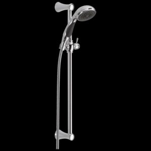 3-Spray Premium Slide Bar Hand Shower in Chrome 57014