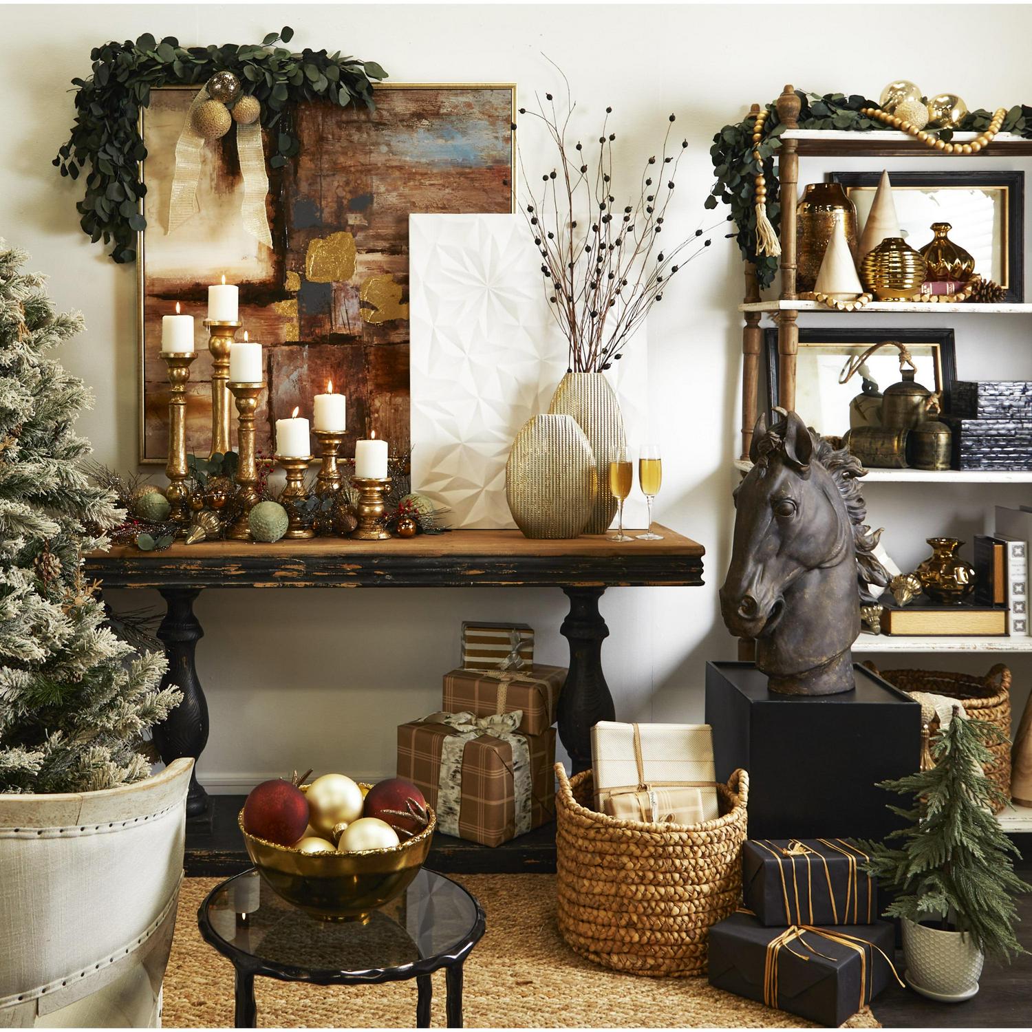 40" x 40" Abstract Framed Wall Art with Silver Frame, by DecMode - Image 4