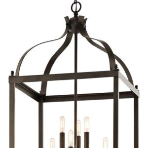 Kichler Lighting - Six Light Foyer Chandelier - Chandelier Foyer - Larkin - 6