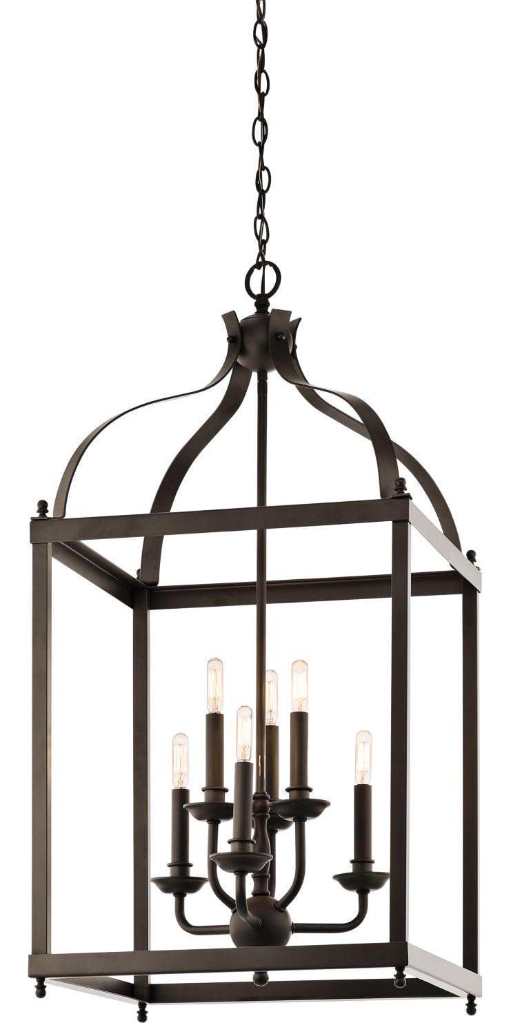 Kichler Lighting - Six Light Foyer Chandelier - Chandelier Foyer - Larkin - 6