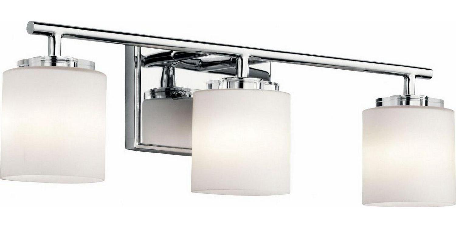 45502CH Kichler Lighting O Hara - 3 Light Bath Bar - With Transitional Inspirations - 6.25 Inches Tall By 22 Inches Wide - Image 2