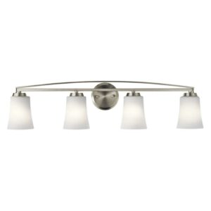 45891NI-Kichler Lighting-Tao - 4 Light Bath Vanity Approved for Damp Locations - with Contemporary inspirations - 8 inches tall by 34 inches