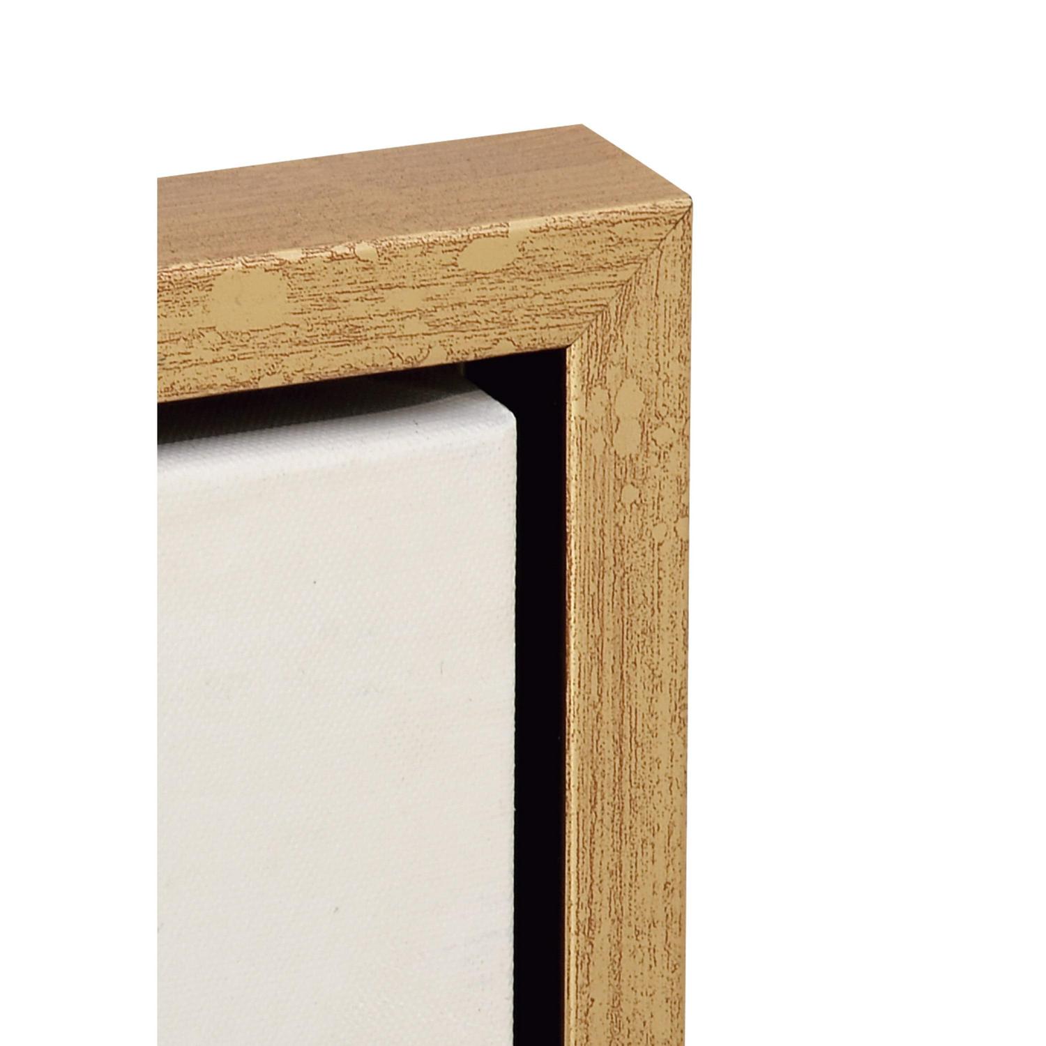 47" x 36" Tree Framed Wall Art with Gold Frame, by DecMode - Image 4