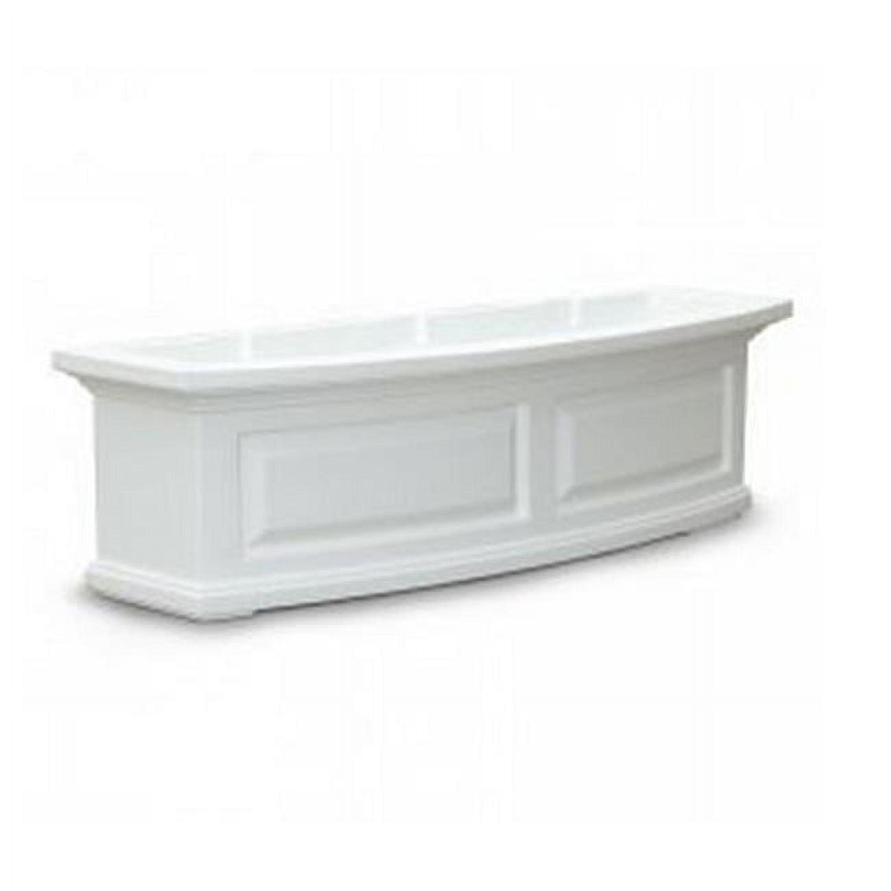 4830W Nantucket 3 ft. Window Box - White