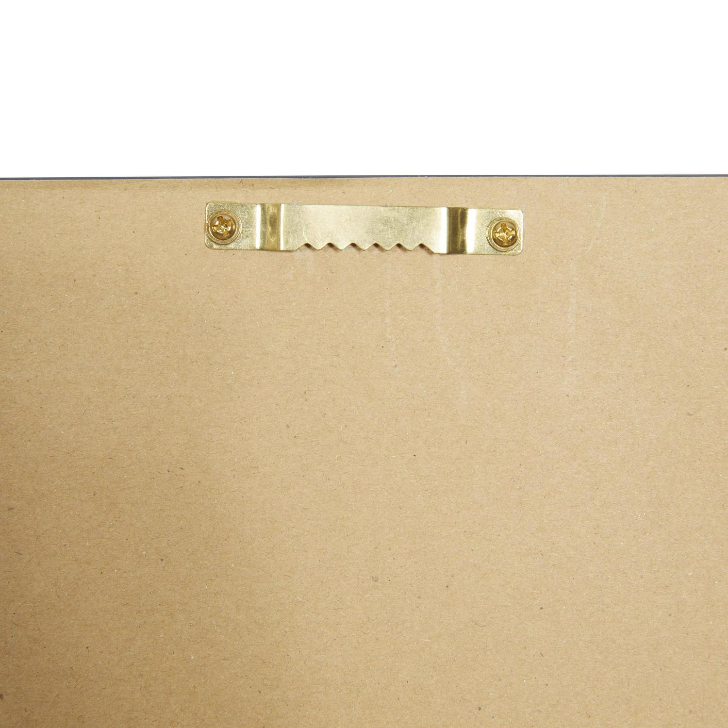 48" x 36" Abstract Framed Wall Art with Black and Yellow Details, by DecMode - Image 9