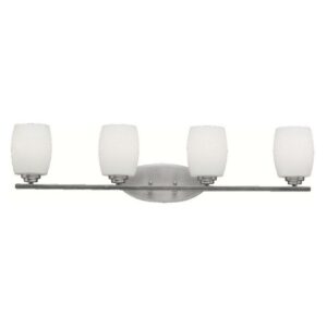 Eileen 4-Light 34" Bathroom Vanity Light in Brushed Nickel