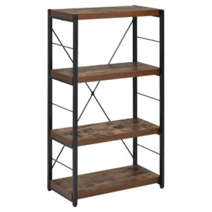 Acme Furniture Bob Bookshelf, Weathered Oak
