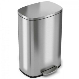 50 Liter SoftStep Stainless Steel Kitchen Trash Can