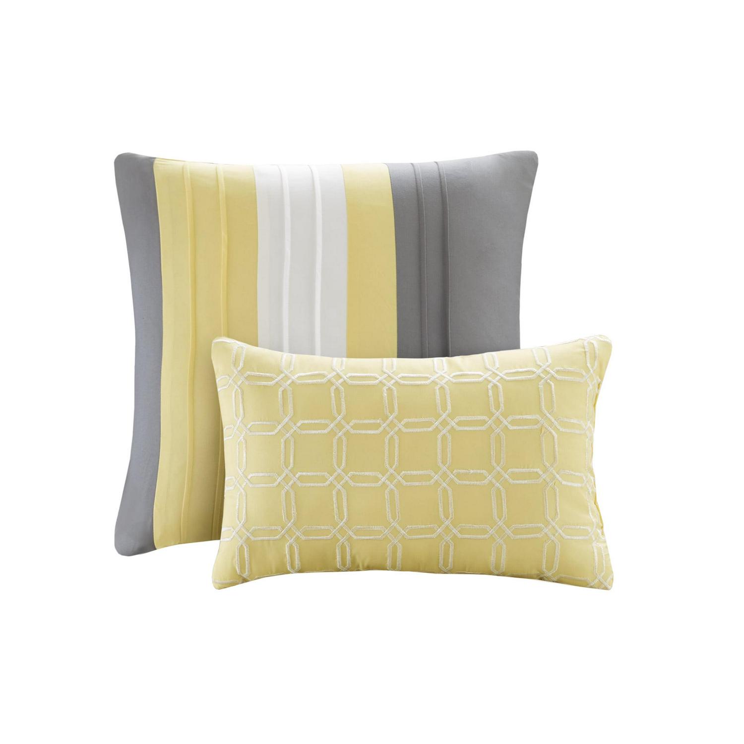 510 Design Merissi Embroidered 5 Piece Bedding Comforter Set - Image 5