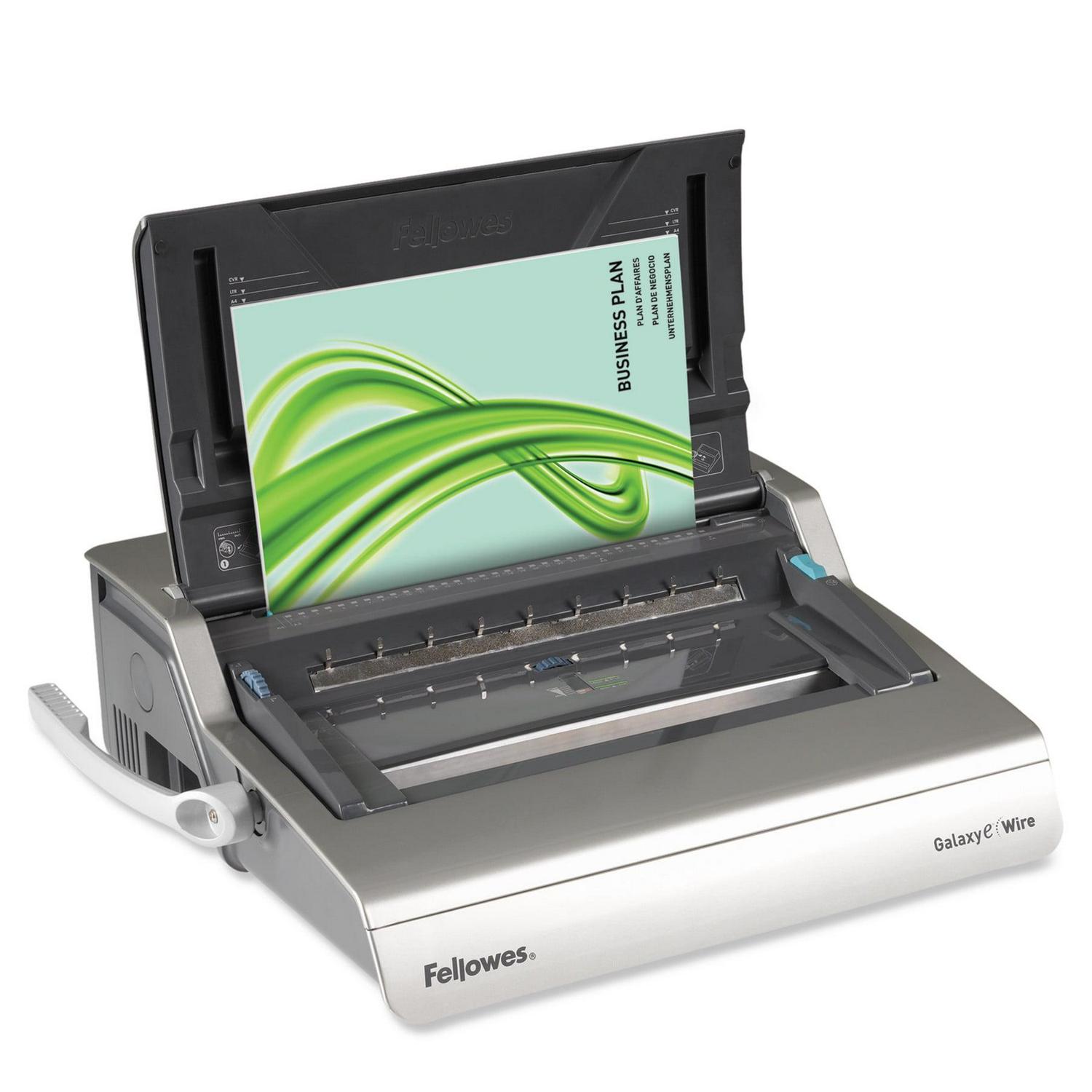 Fellowes Galaxy Electric Binding Machine with Binding Starter Kit, Gray, 130 Count - Image 3