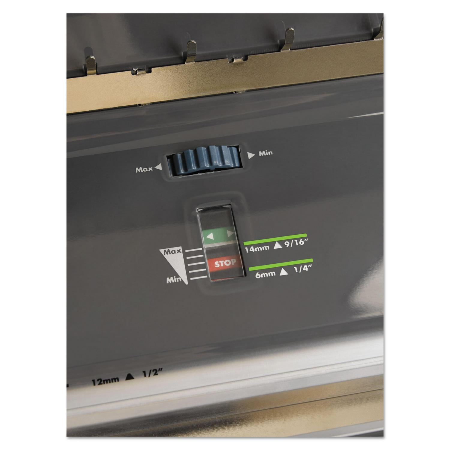 Fellowes Galaxy Electric Binding Machine with Binding Starter Kit, Gray, 130 Count - Image 7